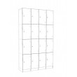 Lockers 16 Doors - Bank of 4 x high & 4 x Wide